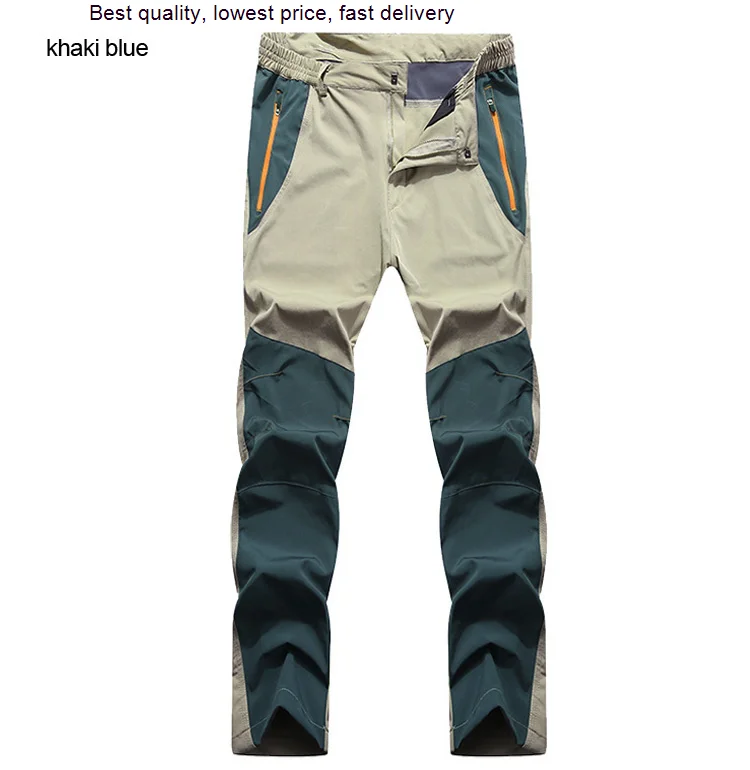 

Summer Hiking Camping Climbing Fishing Pants Outdoor Super Thin Fabric Quick Dry Men Anti-UV Waterproof Trousers