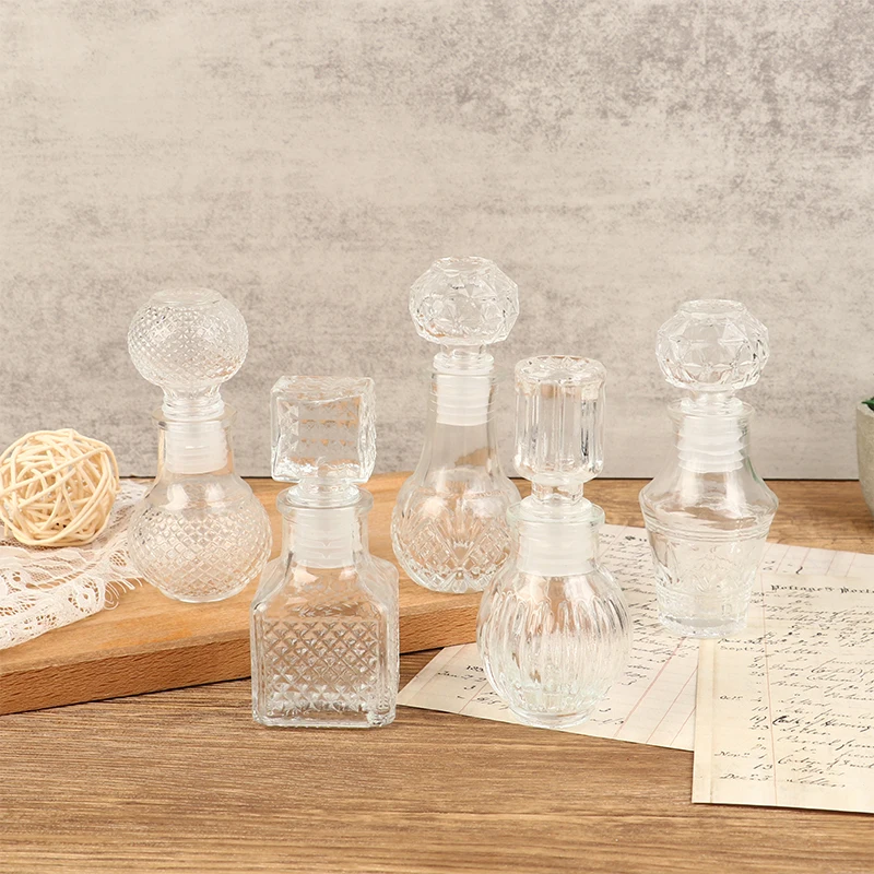 Стеклянные бутылки для ликера с винтовой крышкой 1 шт. 50 мл