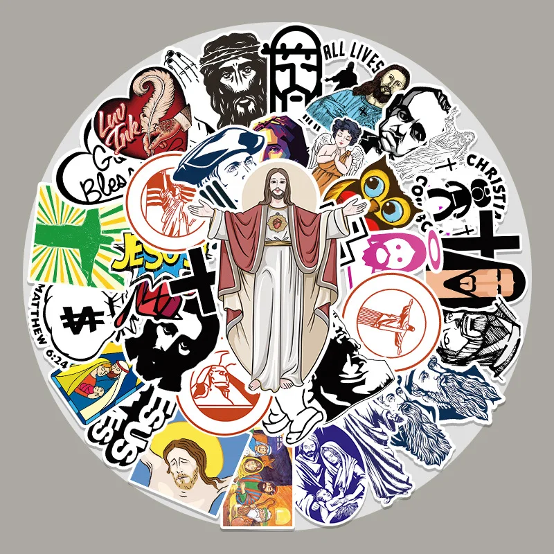 

50 Character Stickers Stickers DIY Motorcycle Scrapbook Label Decoration