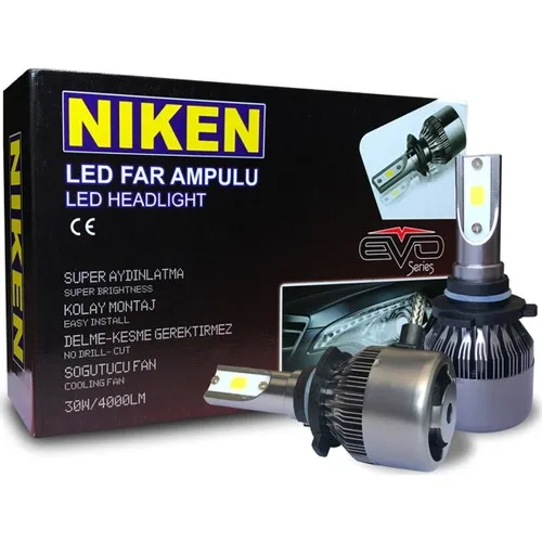 

Niken Evo Series Led Xenon Headlight Ampulu H7 / H4 / H11 / H1 / H10 / 9005 / 9006 / H15