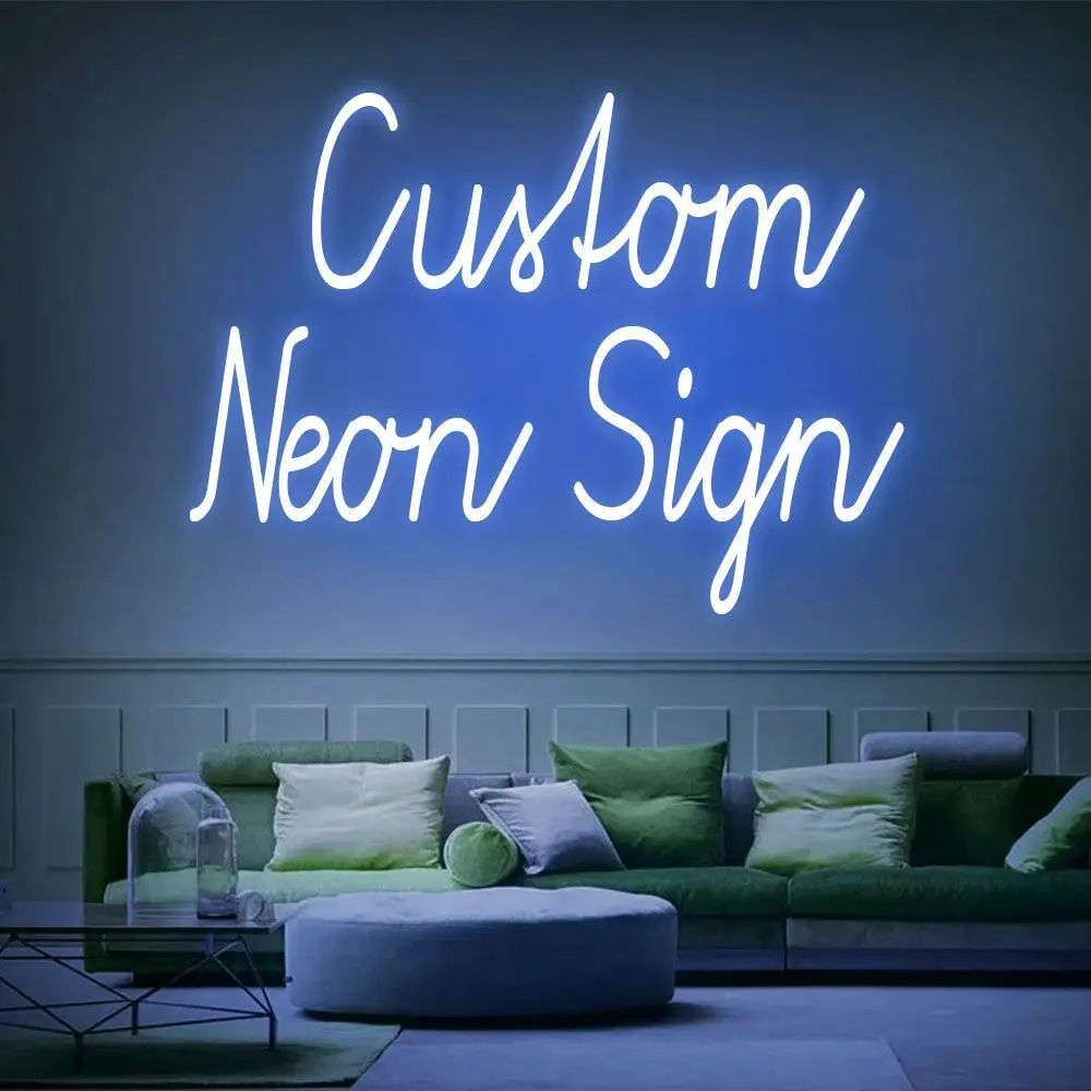 Custom Neon Sign Led Light for Birthday Wedding Room Decoration Diy Neon Letter Personalised Design Business Logo Luminous Signs