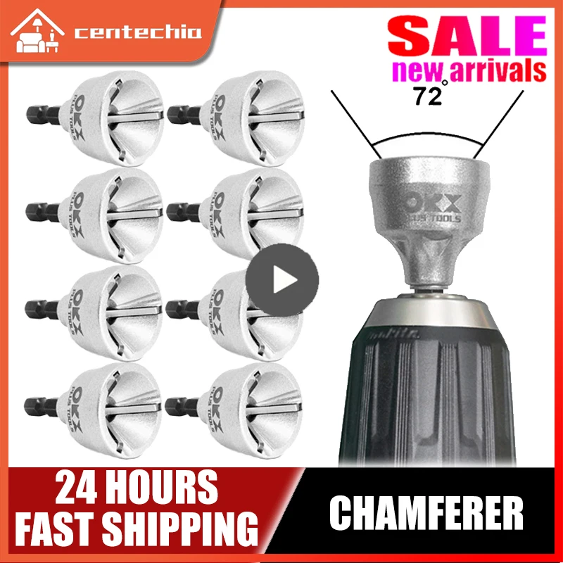 

Woodworking Multi-purpose Deburring External Chamfer Tool Wear Resistance Stainless Steel Remove Burr Tools For Metal Drilling