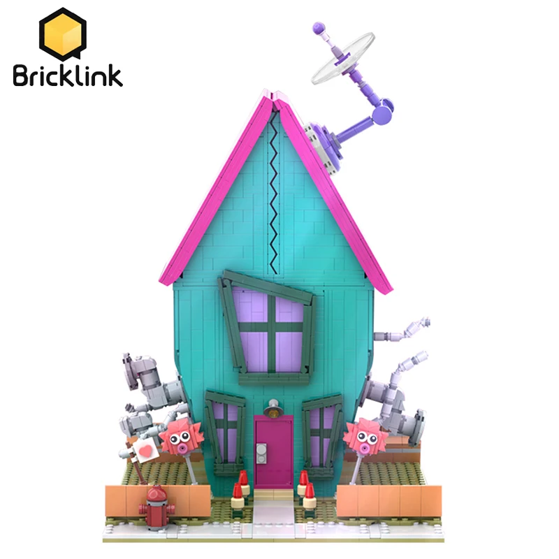Набор строительных блоков для детей Bricklink Ideas City Architecture Alien Invader Zim's House