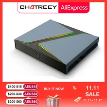 Chatreey G1 G1P Mini PC Gamer Intel i9 i7 8 Cores with Nvidia GTX1650 4G RTX 2060 6G Graphics Windows 11 Gaming Desktop Computer