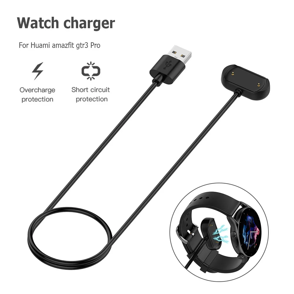 

USB-кабель для зарядки смарт-часов Amazfit GTR3 GTS3 GTR3 pro T-Rex 2