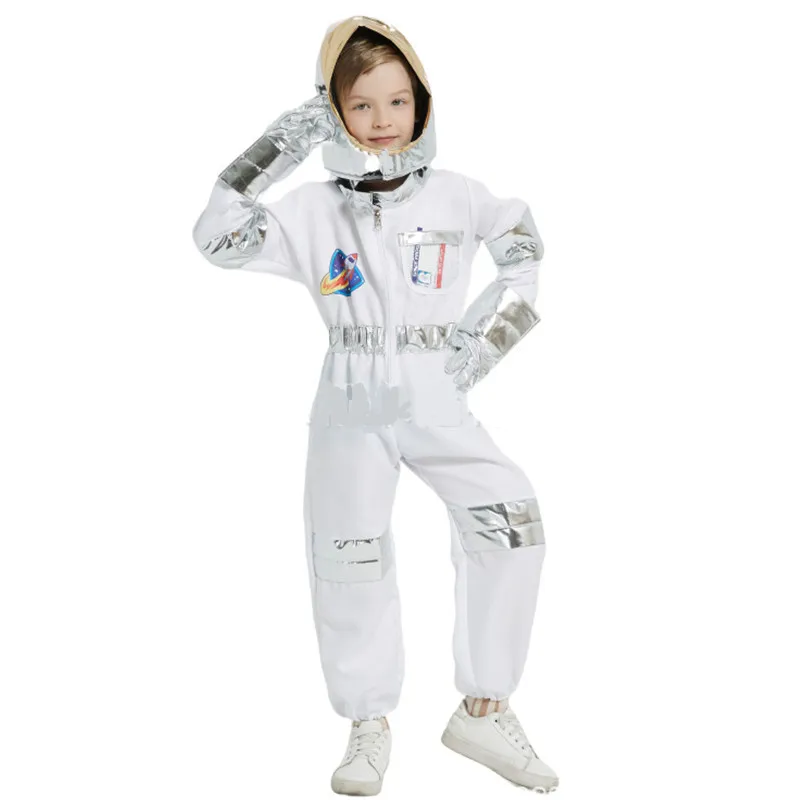 Костюм космического костюма на Хэллоуин для мальчиков детская униформа