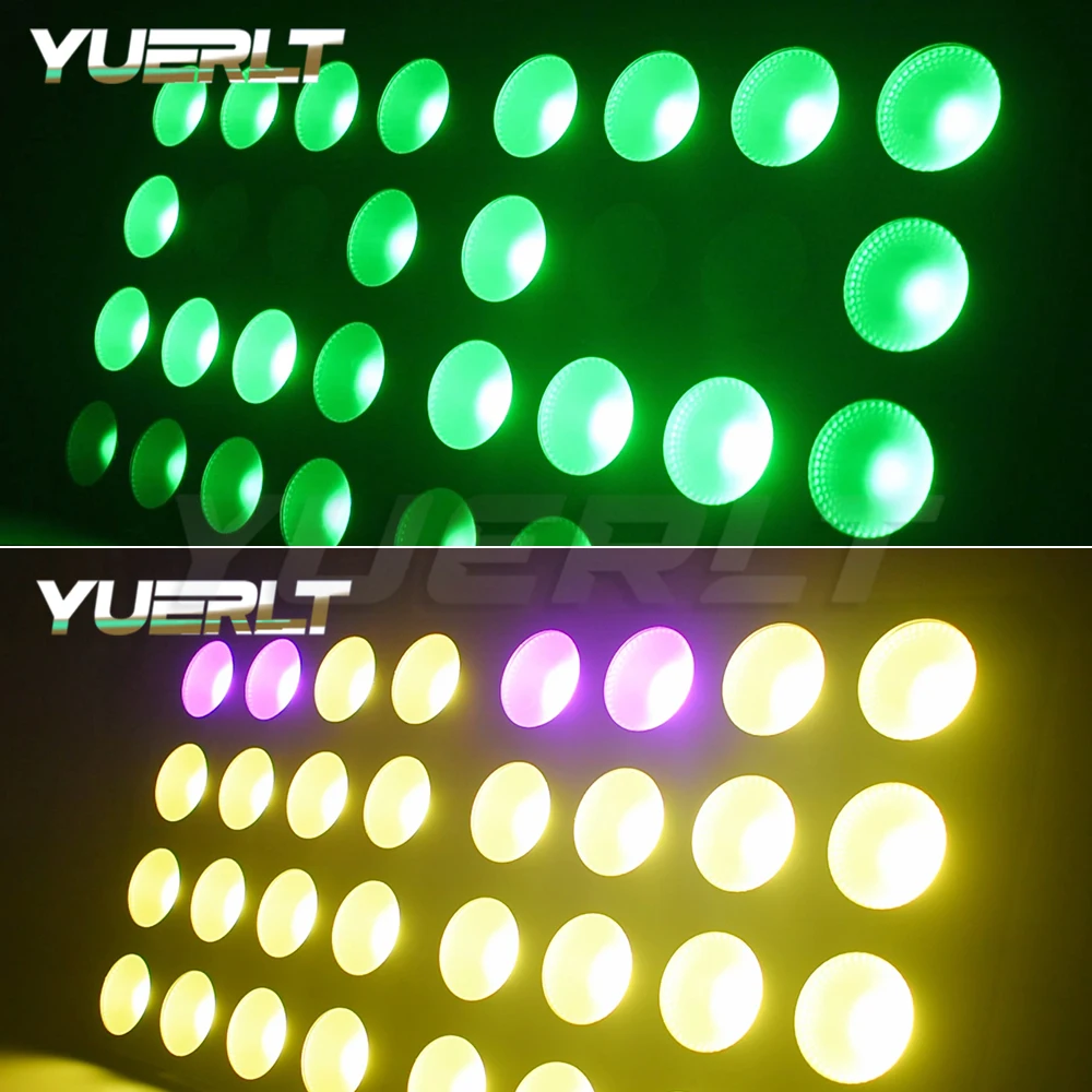 16x12W RGBW LED 4в1 Матричная панель Blinder Wash Стробоскопический эффект DJ Дискотека