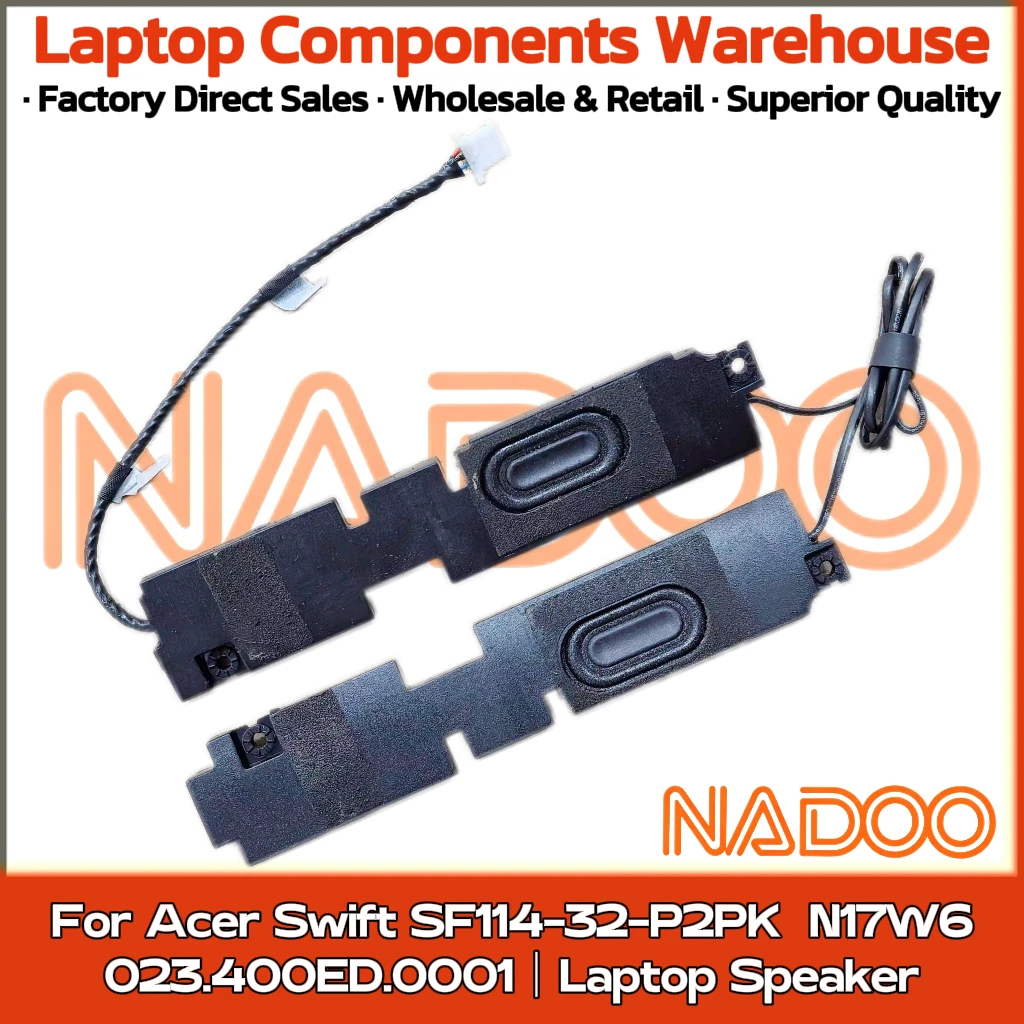 Новый оригинальный аудиодинамик для ноутбука Acer Swift SF114-32-P2PK, встроенный динамик N17W6 023.400ED.0001 (art.: 3920d36d550bd) - 3920d36d550bd