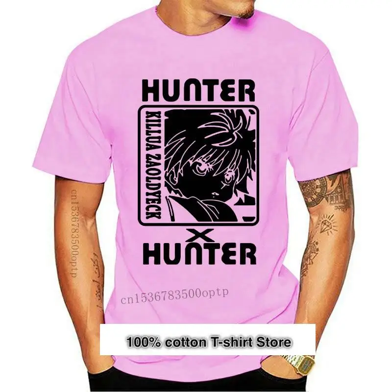 

Новая дизайнерская футболка Hunter X Hunter для мужчин и женщин, модная футболка для косплея с изображением гона и фрикса, футболки Killua Zoldyck 2021, ани...