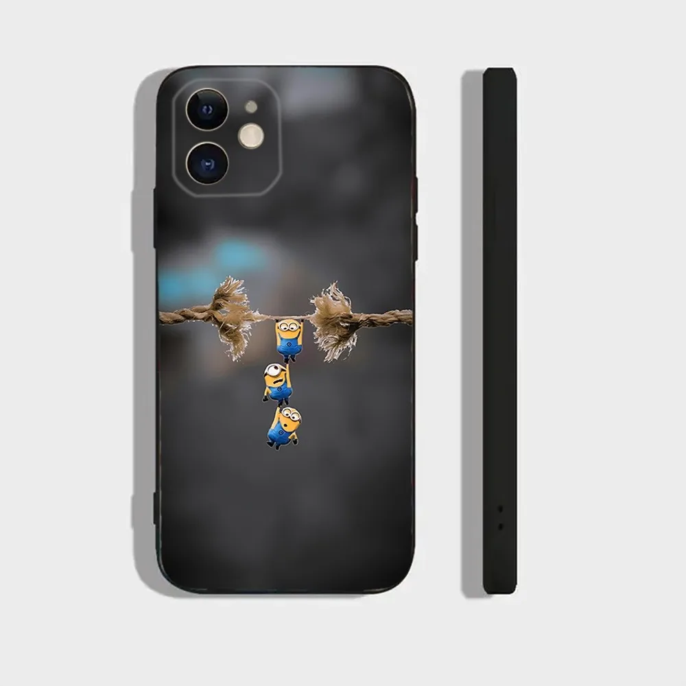 Чехол M-Minionss для телефона Iphone 15 11 13 14 Pro Max 7 8 Plus X Xr Xs Se2020 12mini чехол