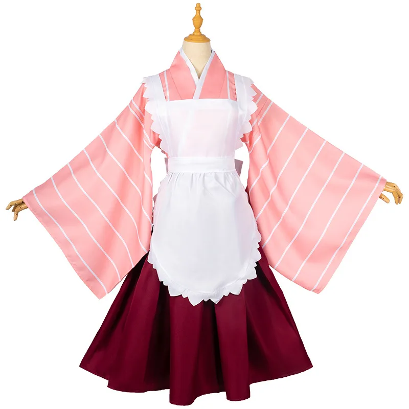 

Парик для косплея по мотивам аниме «Тору-хвост», головной убор горничной из м/ф «дракон», аксессуар для Хэллоуина, карнавала