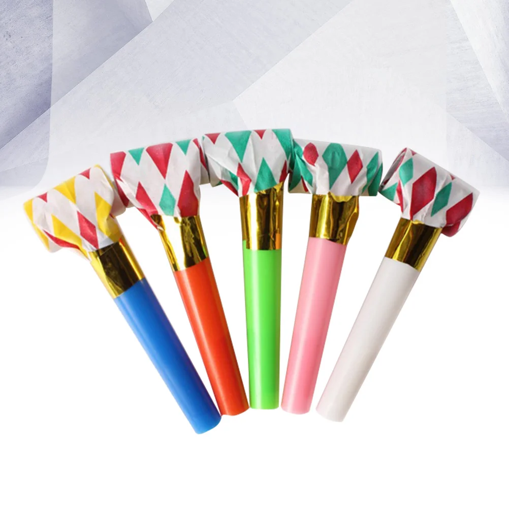 10 шт. рога для вечеринки шумогенераторы детские свистки реквизит поддержки