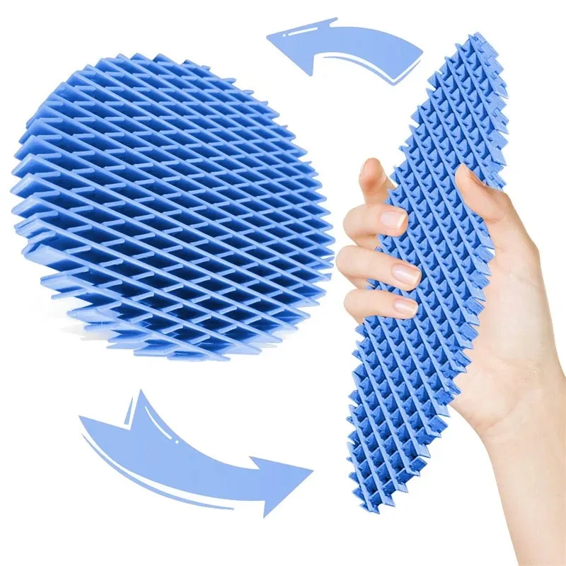 Креативный продукт антистрессовый червь снятие стресса эластичная сетка