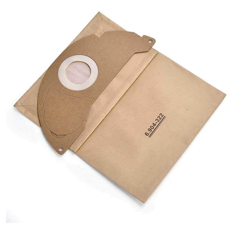 

20Pcs Vaccuum Filter Dust Bag Colletion Trash Bag 6.904-322.0 Vacuum Bags For Karcher A2004 WD2 Vacuum Cleaner Parts