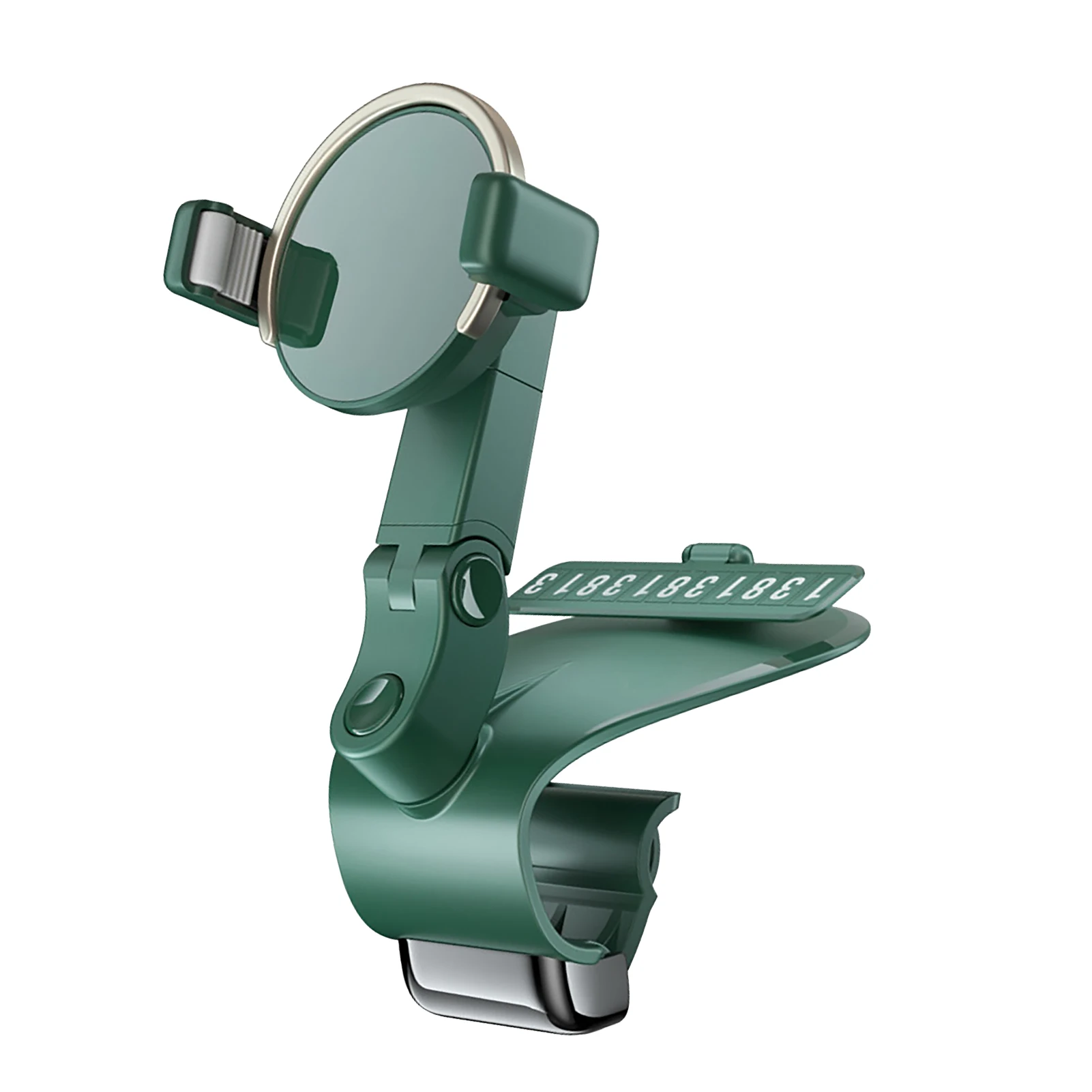 

Cell Phone Mount For Car Adjustable Mobile Phone Holder Car Phone Mount Strong Clip 1200 Rotatable Car Cradle Phone Holder Car