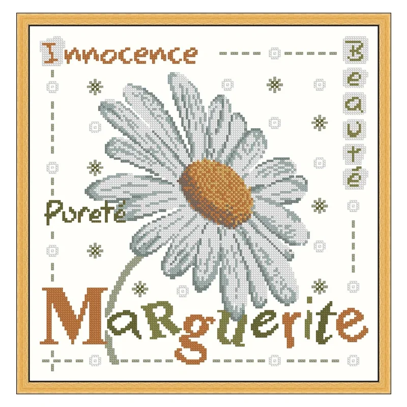 Набор для вышивки крестом с цветочным рисунком Amishop Lili Points Historical Rose Mac Orchid Tulip