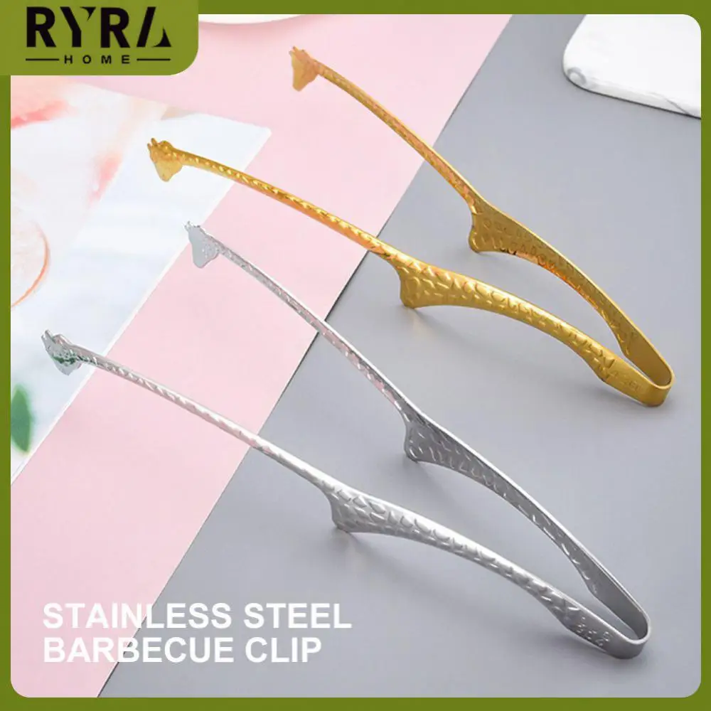 

Steak Clip Heat-resisting Cooking Accessories Food Forceps Food Clip Easy To Pick Up Food Integrated Molding Barbecue Clip