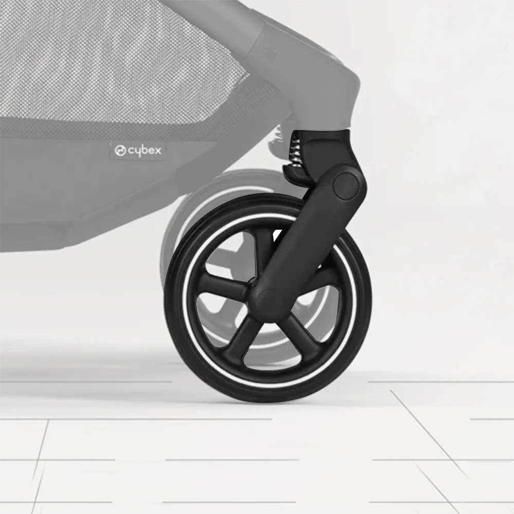 Фото Колесо для коляски Cybex Eos 2 в 1, переднее колесо для коляски, цельная одна прямая замена, аксессуары для детской коляски №2