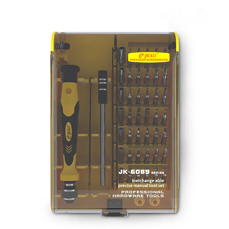 JACKLY JK-6089C Профессиональный портативный набор отверток для мобильного телефона
