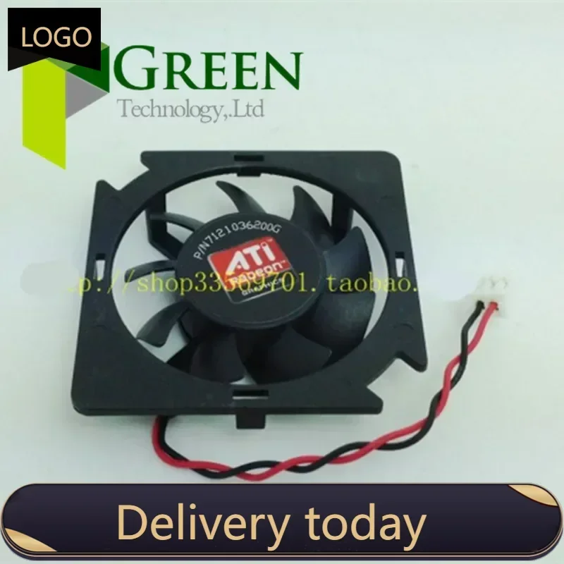 POWER LOGIC DC12V 1 2 Вт для ATI AMD HD5450 XFXGeforce210 Вентилятор видеокарты PLA04710S12M 2pin