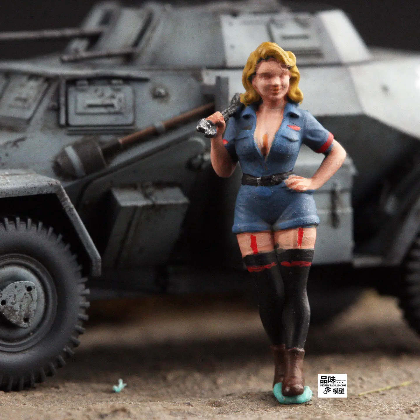 Масштабная модель из смолы 1:72: Немецкая девушка (1 фигура) – аксессуар для сцен, коллекционная модель, подарок для взрослых, классический сувенир, статическая фигурка для демонстрации (art.: 3920dc701bf28) - 3920dc701bf28