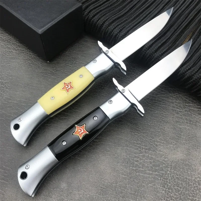 Русский Карманный Нож Finka NKVD Для Ежедневного Использования Лезвие X12M Алюминиевая