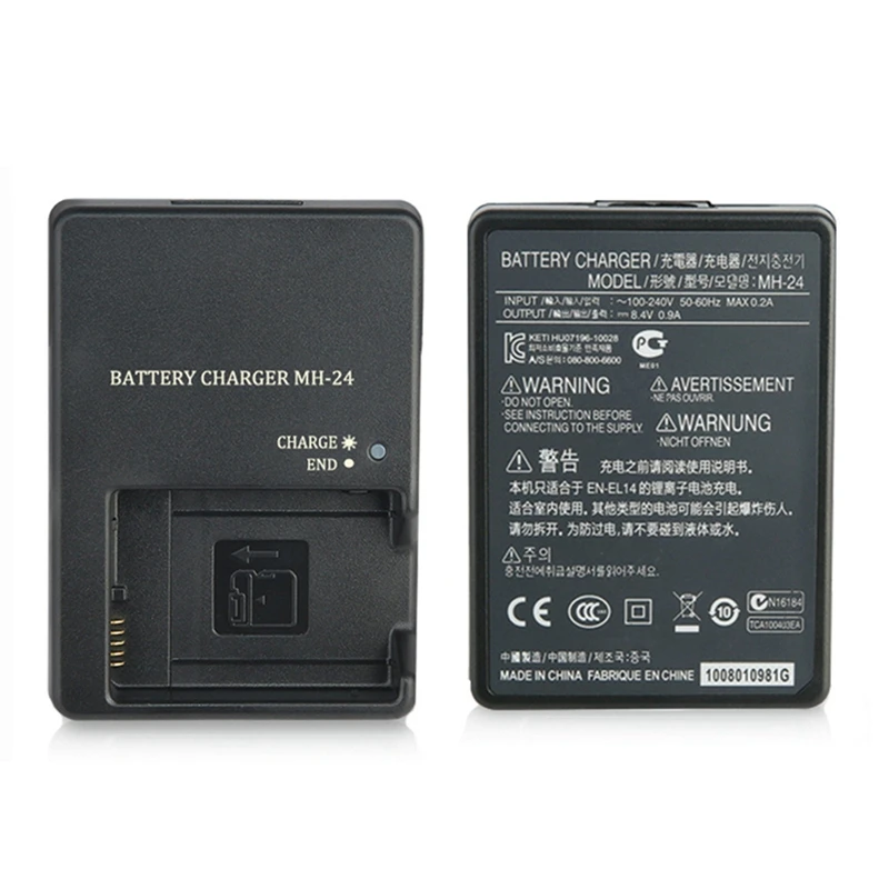 Camera Battery Charger For Nikon EN-EL14 EN-EL14A Lithium D5100 D3400 D5300 D5500 D5600