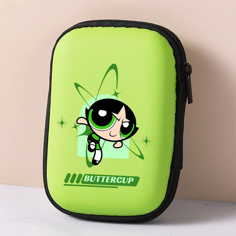 Сумка для хранения кабелей Powerpuff Girls, милый мультяшный органайзер для карт, портативный дорожный футляр для карт, подарок (art.: 3920db4524f77) - 3920db4524f77