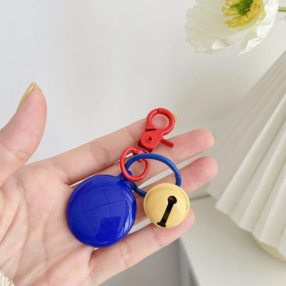 

Мягкий силиконовый чехол ярко-синего цвета с защитой от потери