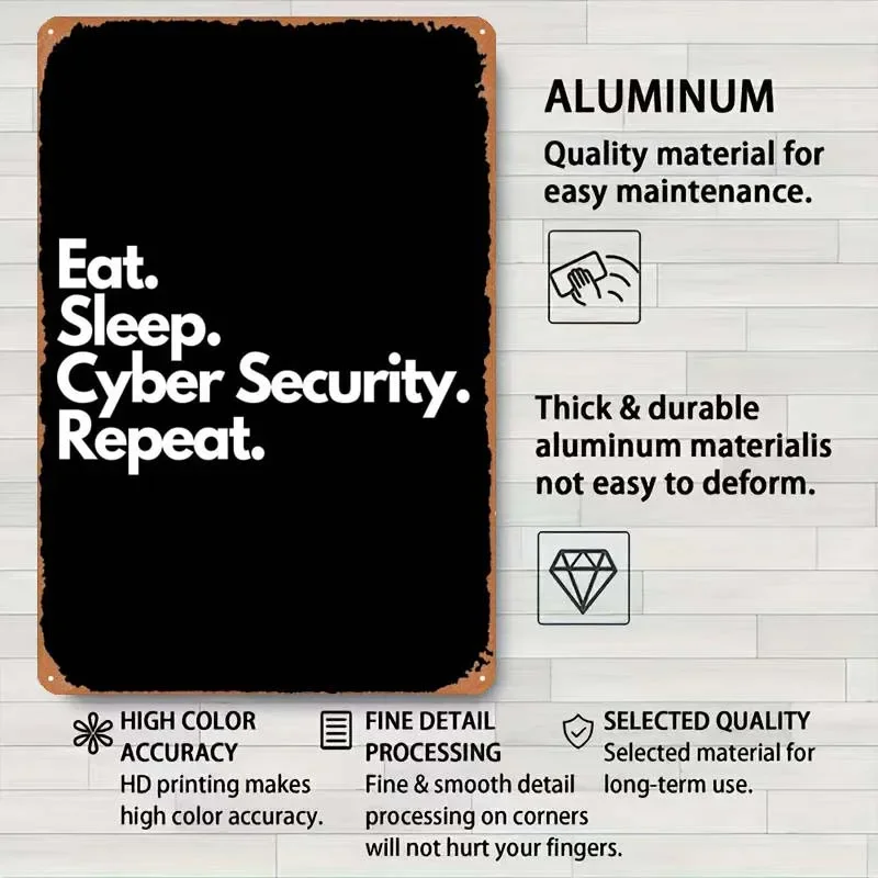 Забавный постер в стиле Интернет-безопасности украшение для игровой комнаты