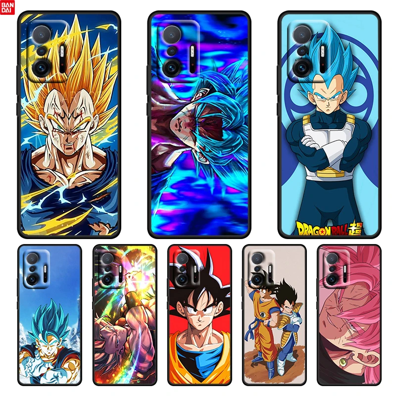 

Anime Son Goku Dragon Ball For Xiaomi 11 11T 10T Note 10 Mi 9T Ultra Pro Lite TPU Soft Gel Silicone Black Phone Case Funda Coque