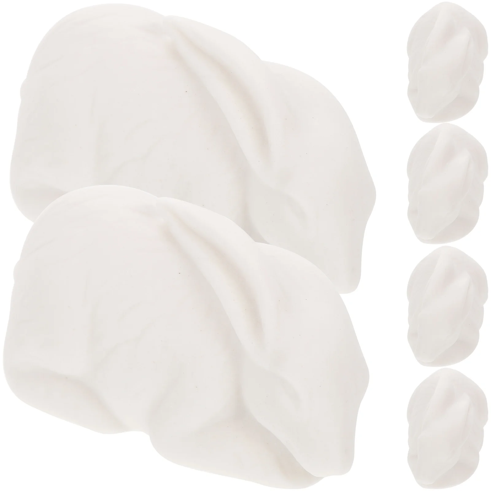 

Rabbit Ceramic Desktop Bunny Figurine Ornament Tiny Easter Decoration Decor Miniature Figure Adornment Modelling Figurines Mini