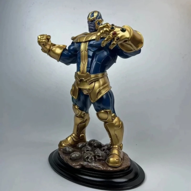 Статуя из смолы с двойной головкой в стиле комиксов Мстители Танос Коллекционная