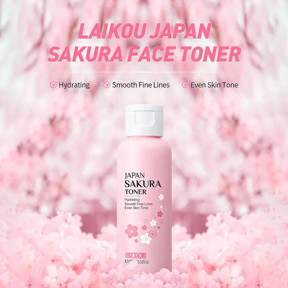 LAIKOU Sakura тоник для лица сыворотка увлажняющая укрепляющая выцветание осветляющая