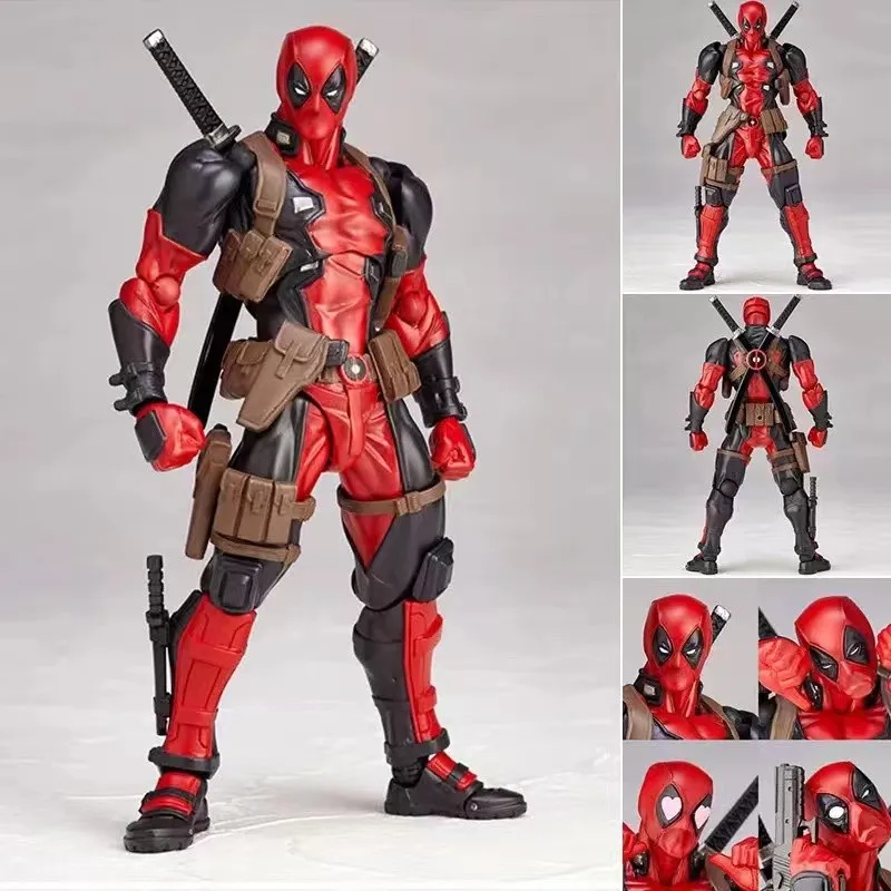 

Marvel Deadpool Deadpool 2 Little Cheap X-Men Joint Movable Action Model Movable Puppet Anime Character