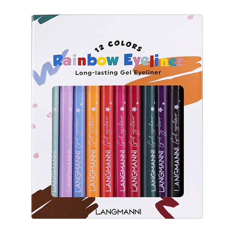 

Подводка для глаз матовая водостойкая, 12 цветов