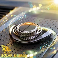 Solar Car Air Freshener Sunlight Sensor Essential Oil Diffuser Automatic Rotation Fragrance Vaporizer Auto Air Purifier for Cars
