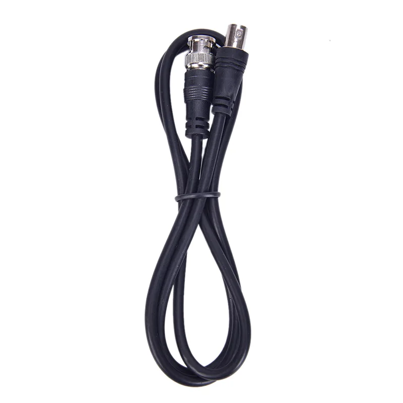 

1PC BlacK 1M BNC Male to BNC Female CCTV Extension Coaxial Line Cable Audio Video Coax Cable