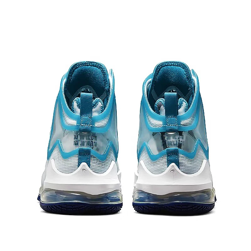 Фото Nike Lebron 19, амортизирующие, прочные, поддерживающие, практичные баскетбольные кроссовки Mid Top Air Zoom для мужчин и женщин №4