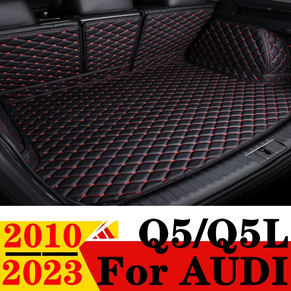 

Car Trunk Mat For AUDI Q5 Q5L 2010 11-23 All Weather XPE Leather Custom FIT Rear Cargo Cover Carpet Liner Tail Boot Luggage Pad