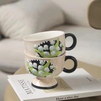 coffee cup tea cup ceramic coffee cup tea milk mugs mug beer breakfast cup retro design ceramic cup