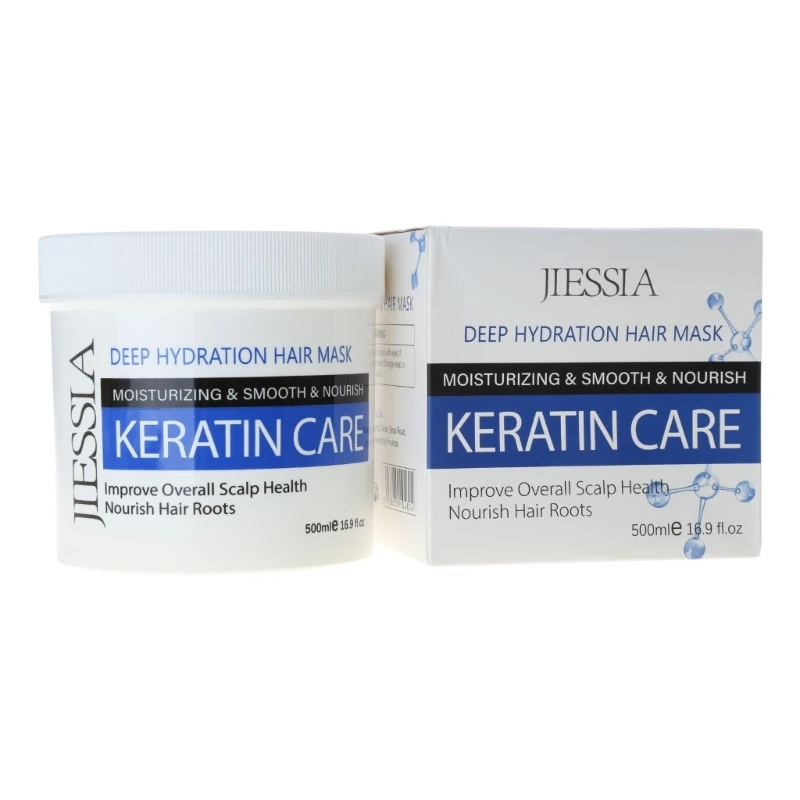 

Jiessia Keratin Hair Straightening Smoothing Treatments For Curly Frizzy Hair Care Keratin Products Professional 500ml