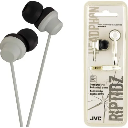 Наушники-вкладыши серии JVC цвет белый | Электроника