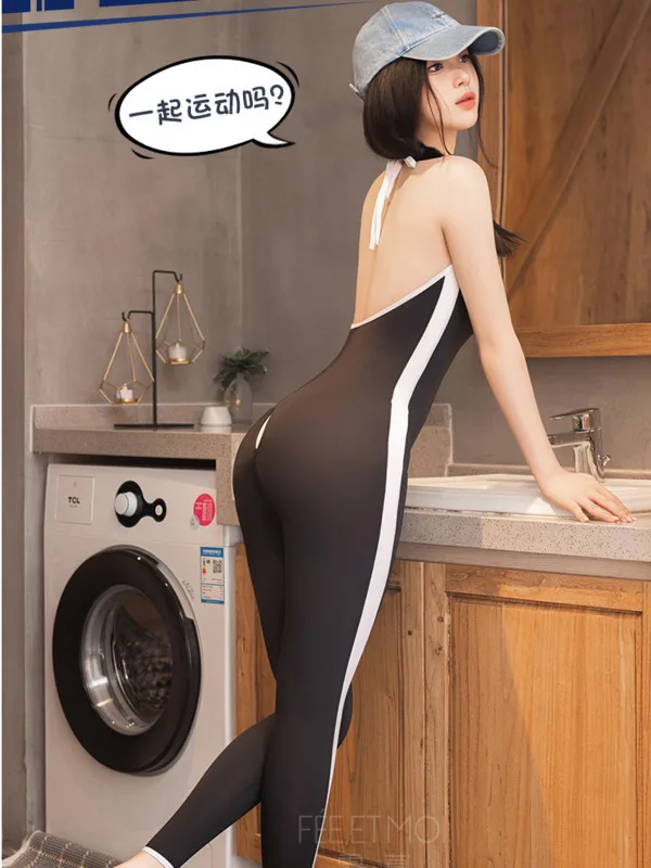 Летняя модная экзотическая женская одежда с подвесным вырезом милая свежая