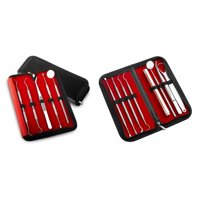 

Practical Probe Hook Tongue Scraper Teeth Cleaning Tools Dentist Tartar Scraper Scaler Tooth Stains Plaque Remover