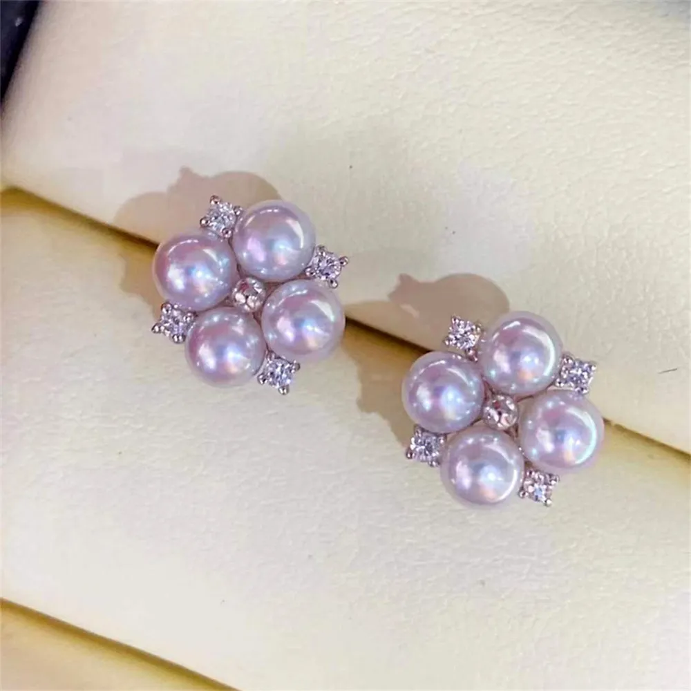 

Женские серьги-гвоздики из серебра 925 пробы, 5-6 мм