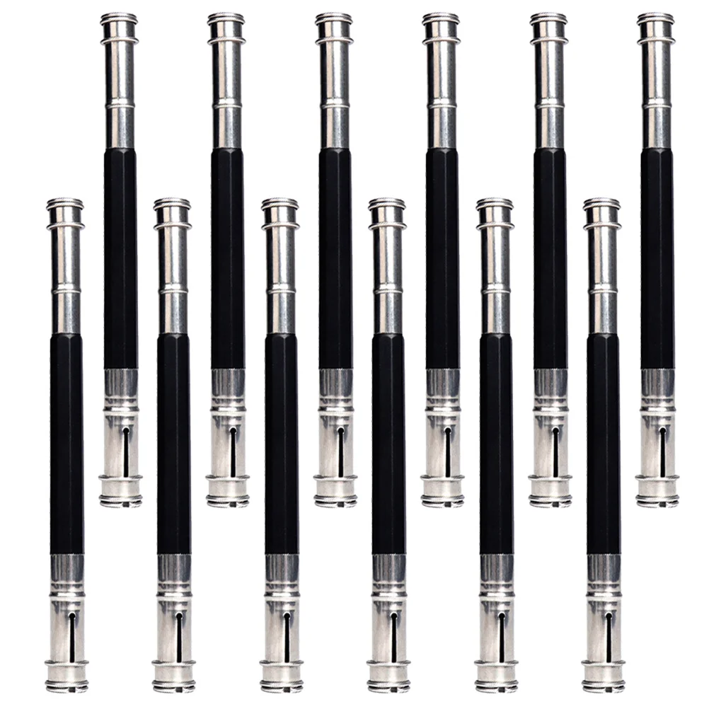 

Extender Holder Lengthener Pen Tool Head Dual Supplies Adjustable Stationery Writing Crayon Metal Sketch Drawingschool Hand