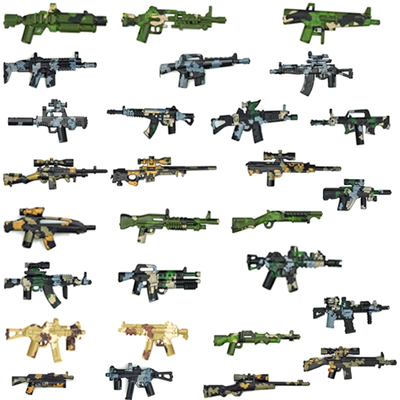 PUBG аксессуары оружие спецназа солдаты пистолеты забор Ghillie костюмы кирпичи WW2