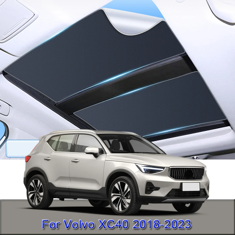 Автомобильный электростатический солнцезащитный козырек Sunroof для Volvo XC40 2018-2022 2023