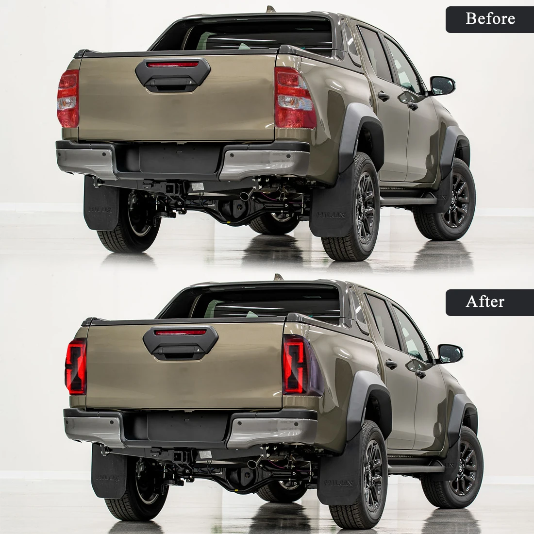 Автомобильный задний фонарь для Toyota Hilux Revo 2015 2016 2017 2018 2019 2020 2021 2022 поворотный